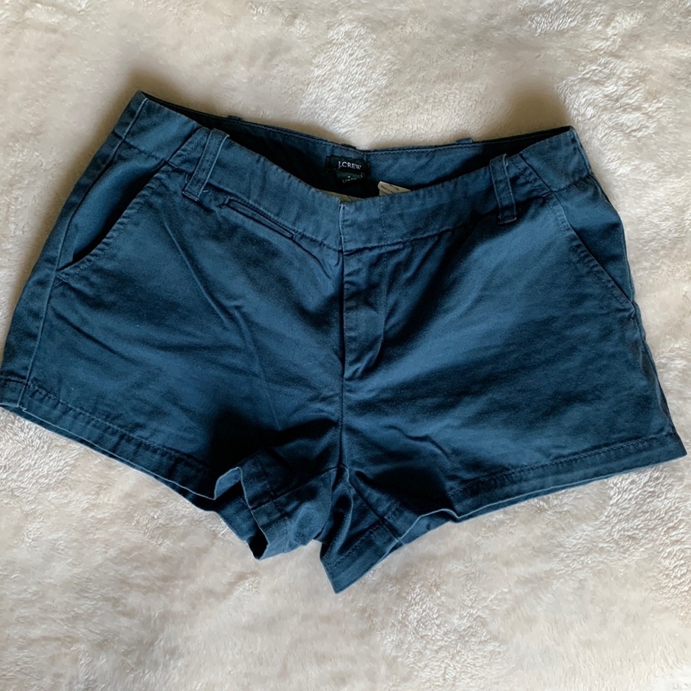 J. Crew low fit chino shorts, size 4